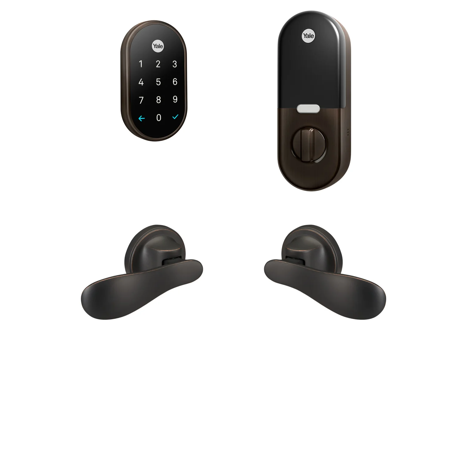Nest x Yale Lock (Bundle with Nest Connect and Navis Paddle) (YRD540) - Image 3